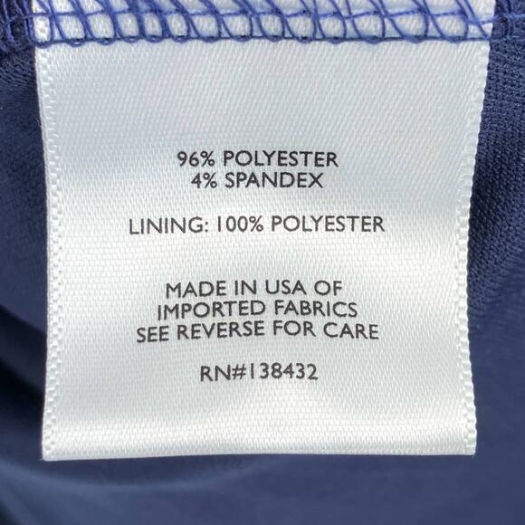 ModCloth Navy Blue V Neck Cap Sleeve Pleated Lined Fit & Flare Cocktail Dress - Picture 4 of 9